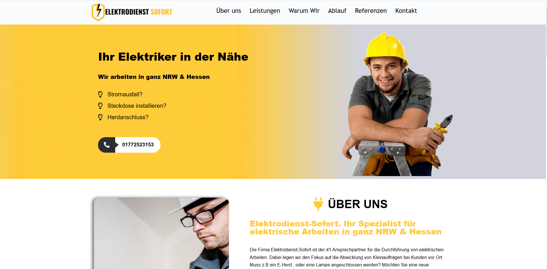 Elektrodienst-Sofort Kampagne